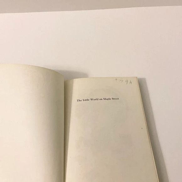 Vintage 1962 The Little World  on Maple Street Book Ex Library Book Hardcover - Picture 7 of 14